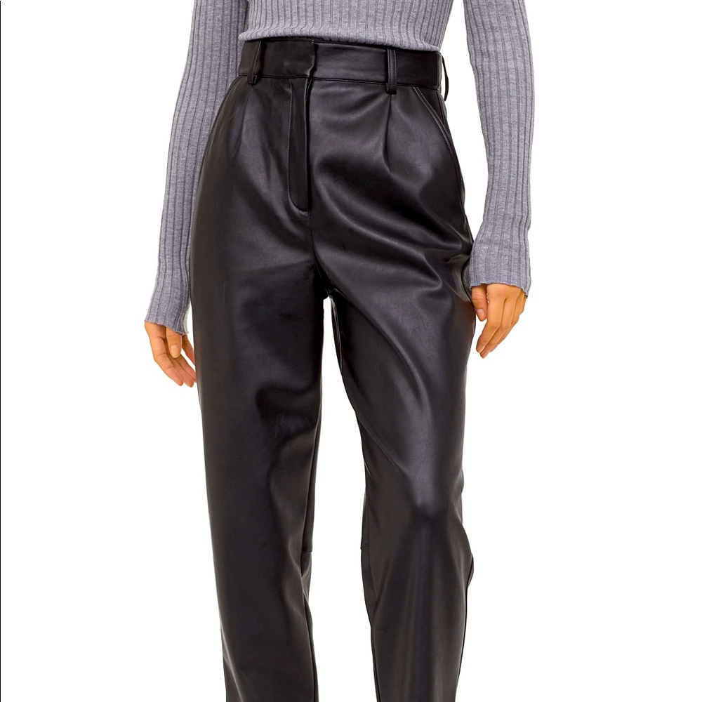 H&M Faux Leather Pants *NEW WITH TAGS*